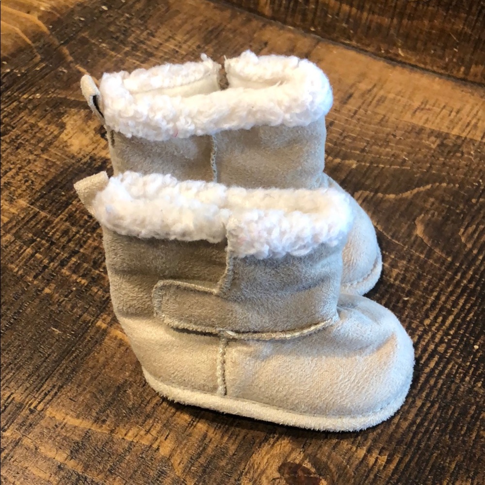 Cozy Tan Baby Boots
